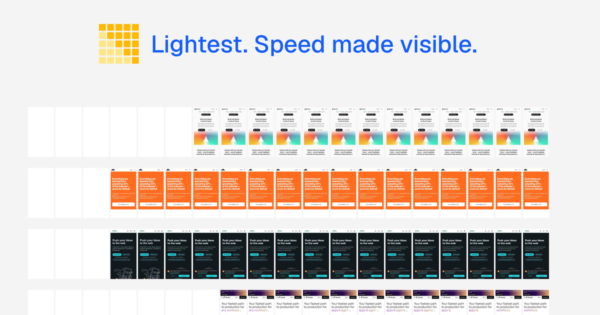 Show HN: Which F1 Team Website Is Fastest?